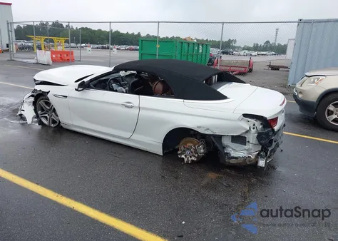 2012 BMW 650 I z USA, uszkodzony, nr VIN WBALZ3C56CDL71055